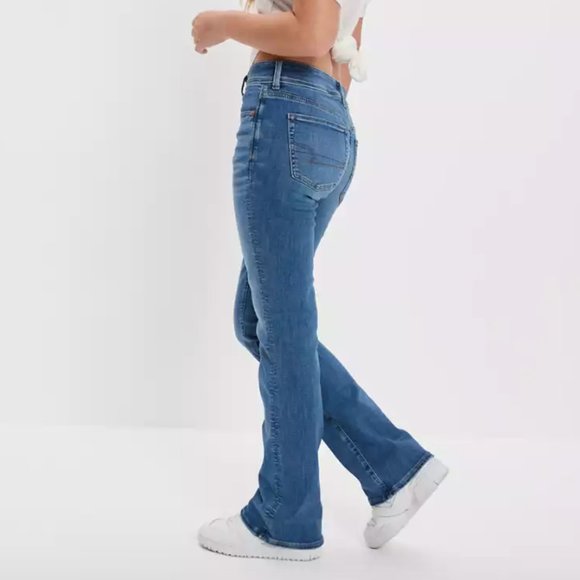 American Eagle Outfitters Denim - AE | Ne(x)t Level Low-Rise Kick Bootcut Jean